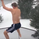 Illustration for article titled Here Are The Best Videos Of People Flinging Themselves Into The Snow During The Blizzard